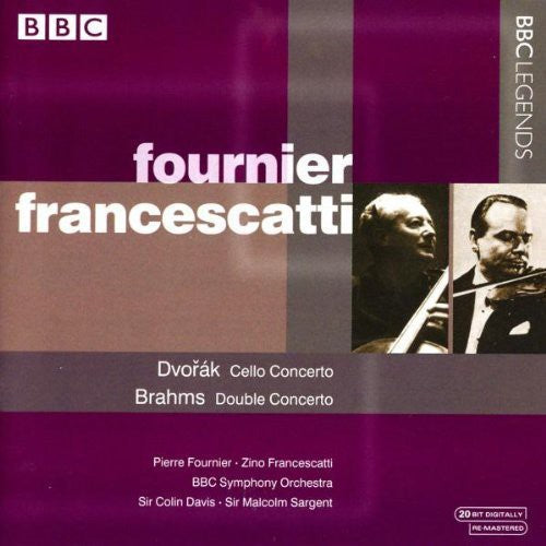 Dvorak / Brahms / Fournier / Francescatti / Davis - Cello Concertos - Music CD