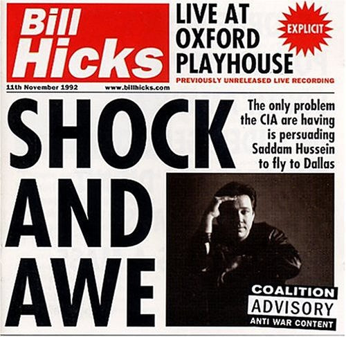 Hicks,bill - Shock & Awe - Music CD