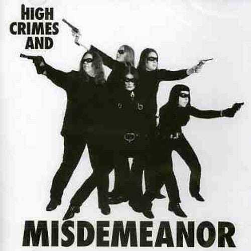 Misdemeanor - High Crimes & Misdemeanor - Music CD