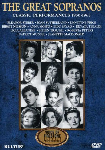 Voices Of Firestone: Great Sopranos / Various - Voices Of Firestone: Great Sopranos / Various - DVD