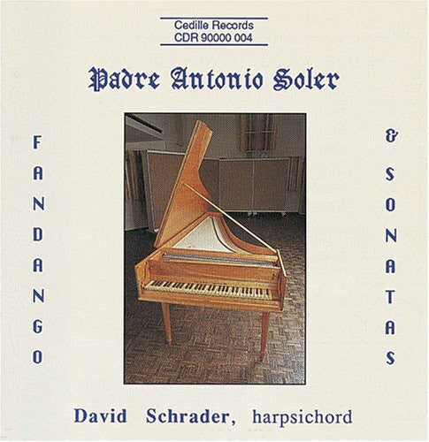 Soler / Schrader,david - Fandango & Sonatas 1 - Music CD