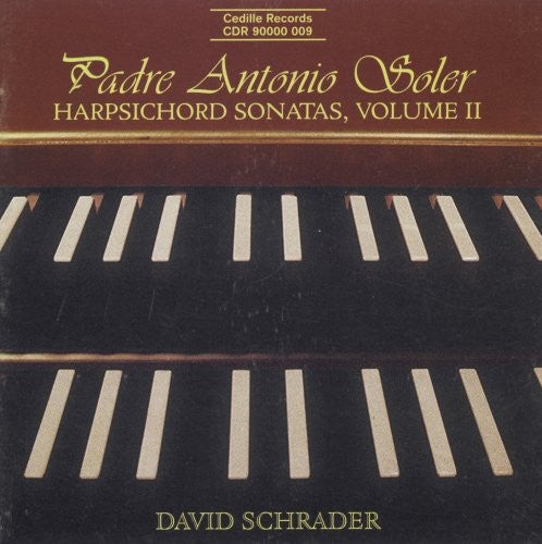 Soler / Schrader - Harpsichord Sonatas Ii - Music CD