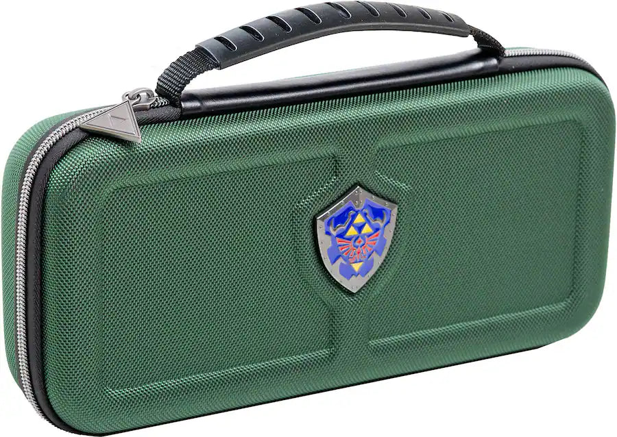 RDS Industries Game Traveler Deluxe Hylian Shield Zelda Case Green