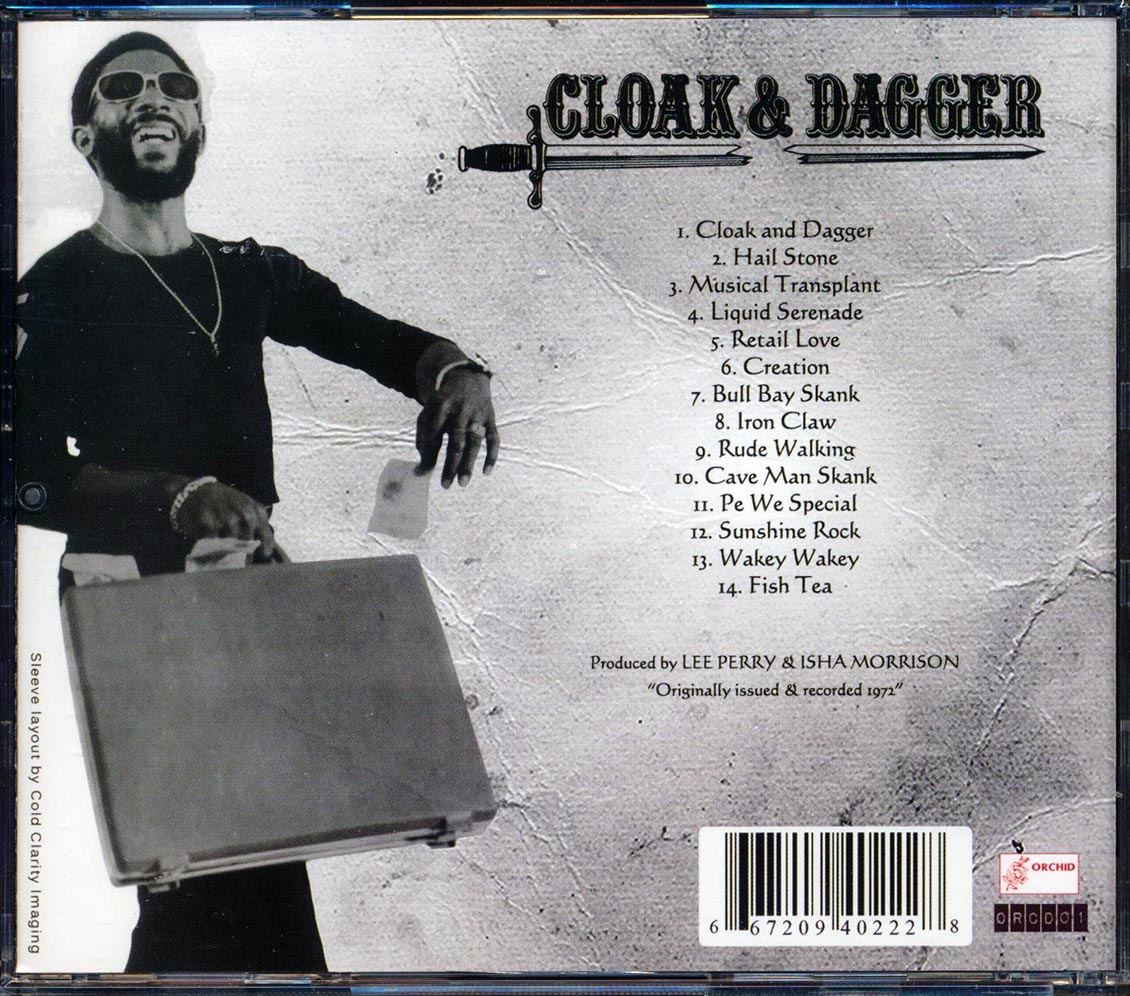 Lee Perry - Cloak & Dagger Music CD