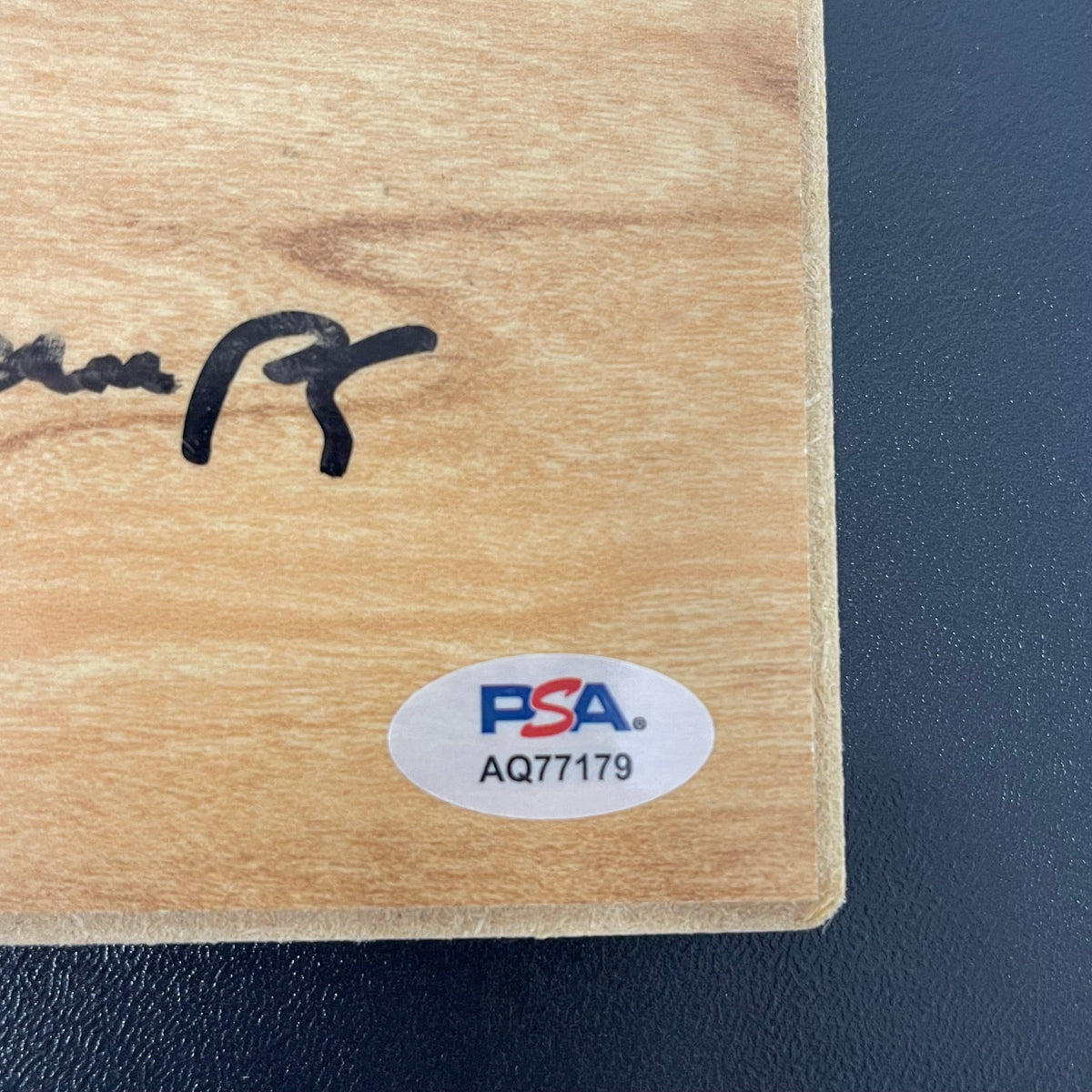 Jordan Hawkins UConn Huskies Signed Floorboard NCAA PSA