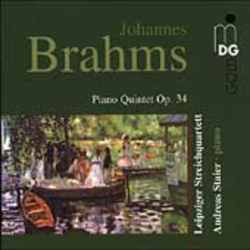 Brahms / Staier / Leipzig String Quartet - Piano Quintet Op 34 - Music CD