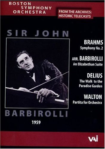 Brahms / Walton / Delius / Barbirolli / Bso - Symphony 2 / Partita / Walk In Paradise Garden - DVD