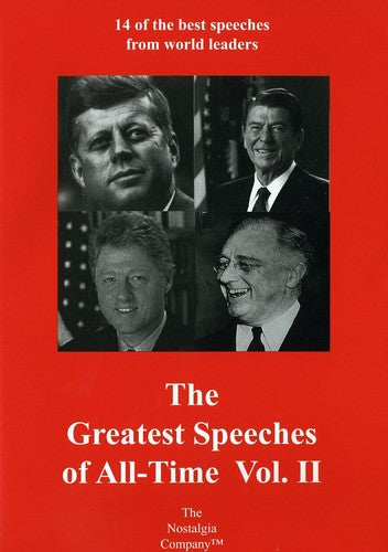 Greatest Speeches Of All Time 02 - Greatest Speeches Of All Time 02 - DVD