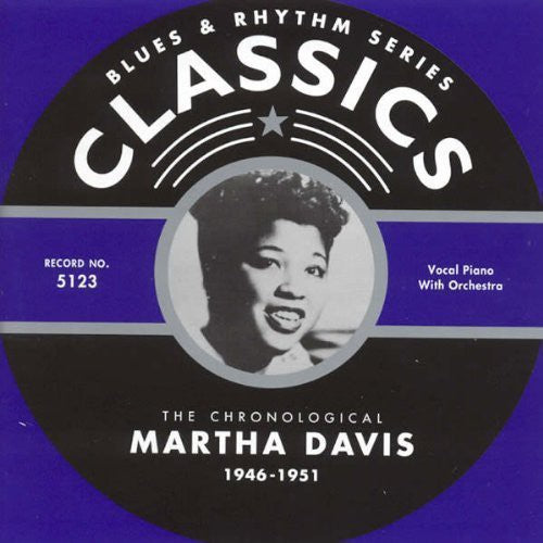 Davis,martha - 1946-1951 - Music CD