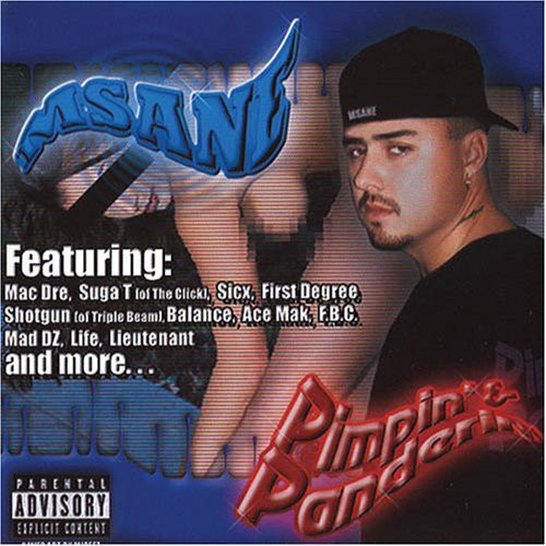 M Sane - Pimpin & Panderin - Music CD