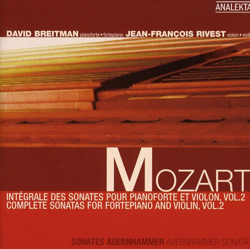 Mozart / Rivest / Breitman - Violin Sonatas - Music CD