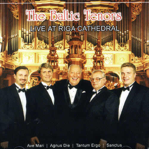 Baltic Tenors - Live At Riga Cathedral - Music CD