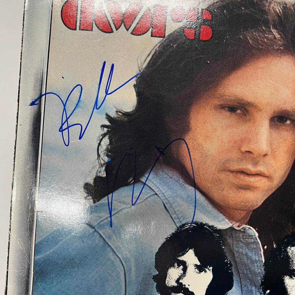 Robby Krieger of The Doors Signed Star Collection Framed Vinyl Album PSA