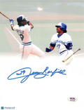 Jesse Barfield Toronto Blue Jays Signed 8x10 Photo PSA