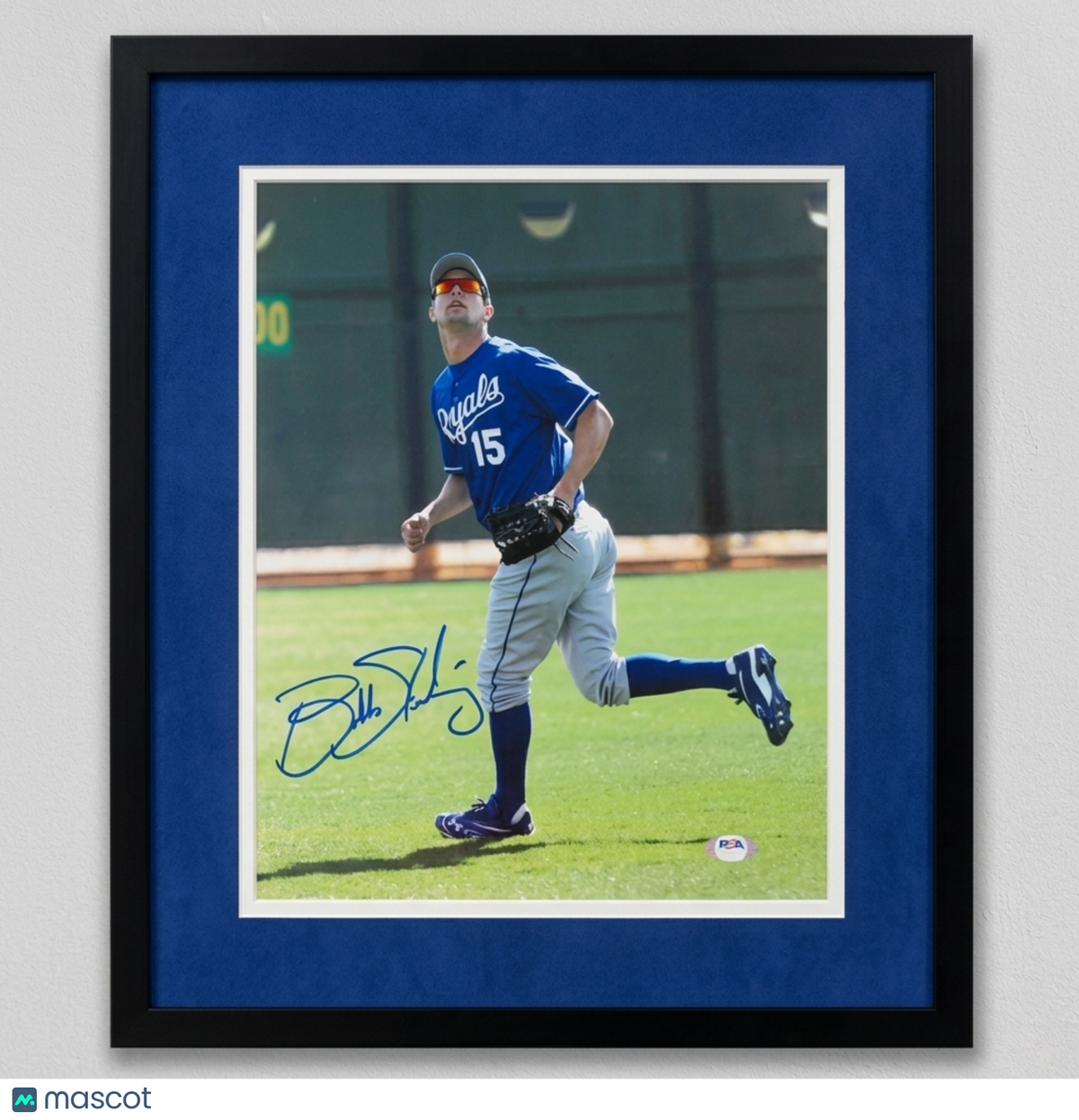 Bubba Starling Kansas City Royals Signed 11x14 Custom Framed Photo PSA