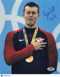Ryan Held signed 8x10 Photo Swimming PSA Autographed