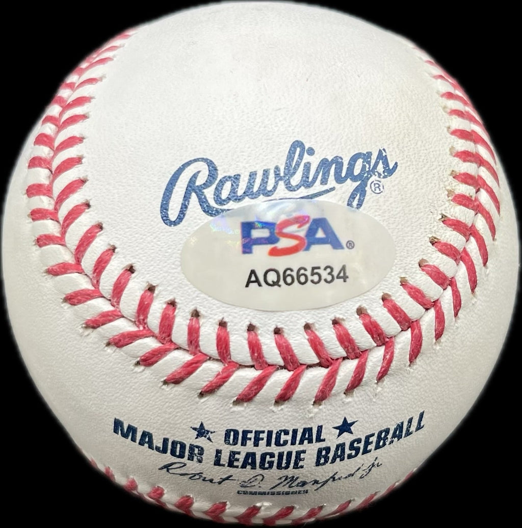 Eric Thames Signed MLB Baseball PSA