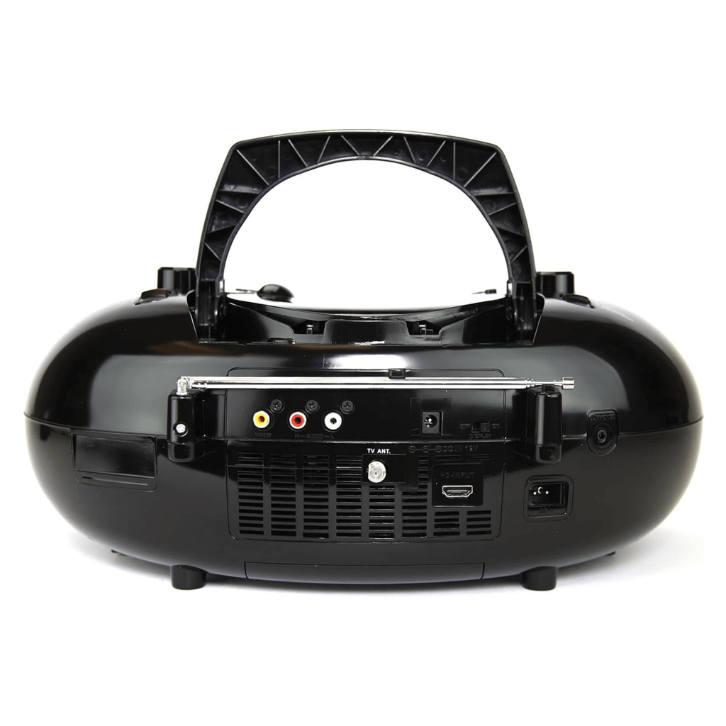 Emerson 7" Bluetooth TV DVD Boombox Black - Refurbished
