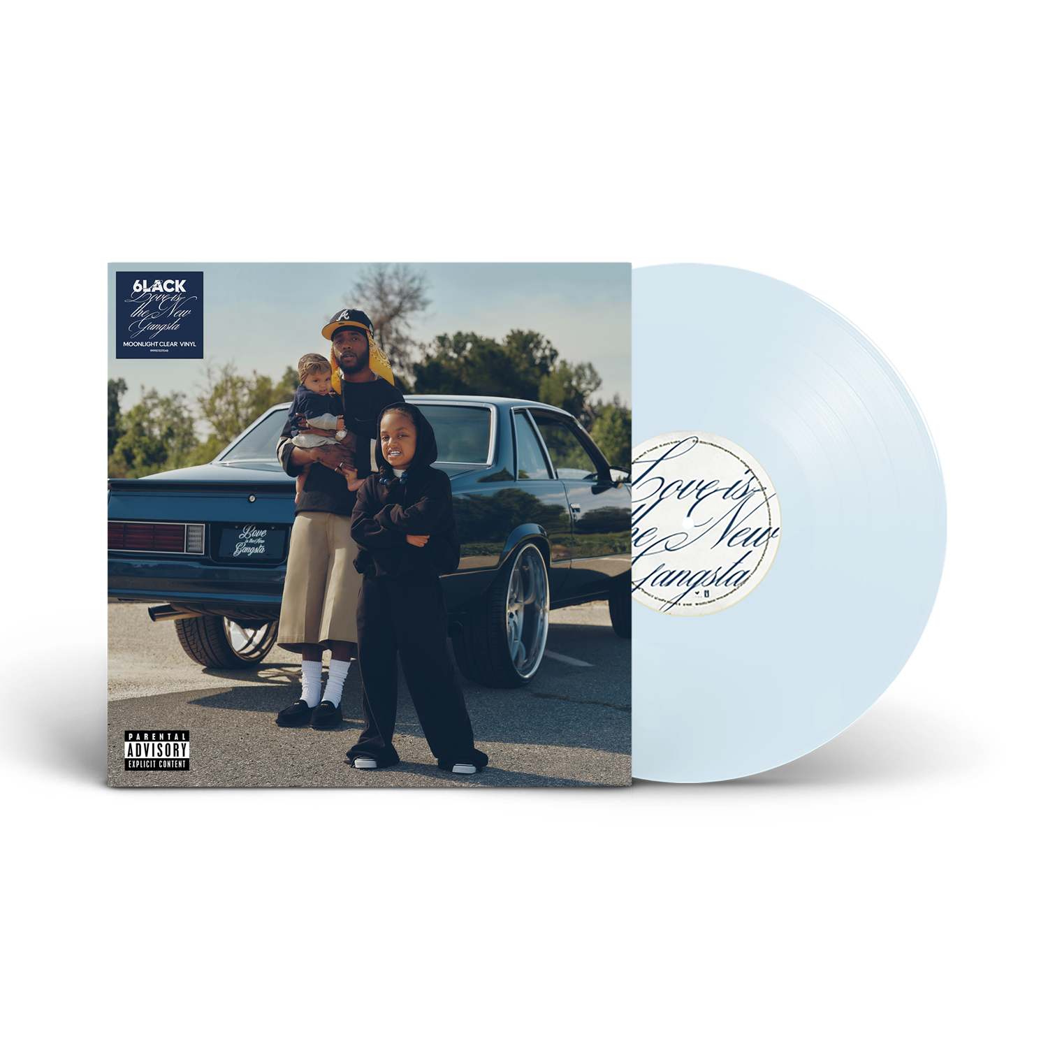 Love Is The New Gangsta (Alternate Cover) [Moonlight Clear Vinyl] Vinyl Record