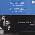 Serkin / Schubert / Schumann / Phl / Ormandy - Musical Moments / Cto In A Minor For Piano & Orch - Music CD
