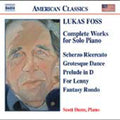 Foss / Dunn - Complete Works For Solo Piano - Music CD