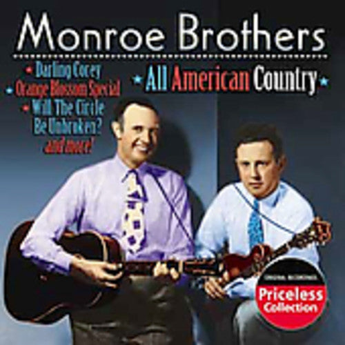 Monroe Brothers - All American Country - Music CD