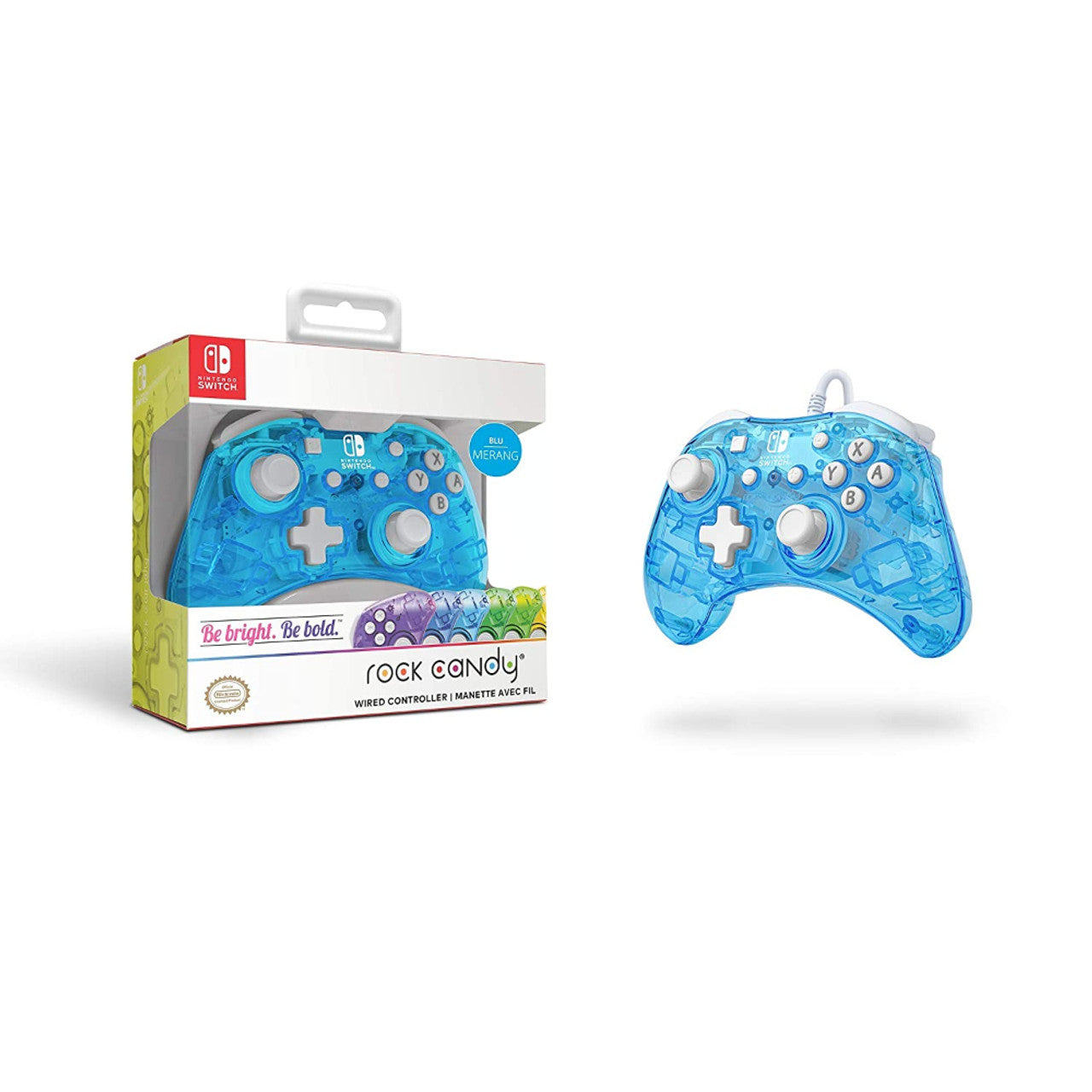 Rock Candy - Switch Controller Wired Blu-merang Rock Candy