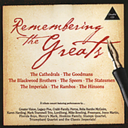 Remembering The Greats / Various - Remembering The Greats / Various - Music CD