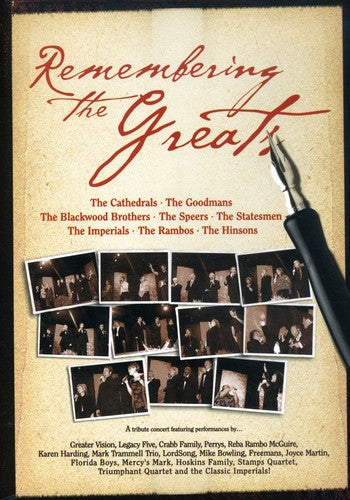 Remembering The Greats / Various - Remembering The Greats / Various - DVD