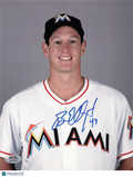 Brian Ellington Miami Marlins Signed 8x10 Photo PSA