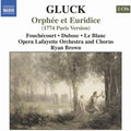 Gluck / Fouchecourt / Dubosc / Blanc / Brown - Orphee Et Euridice - Music CD