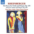 Rheinberger / Most / Ziener - Works For Violin & Organ - Music CD
