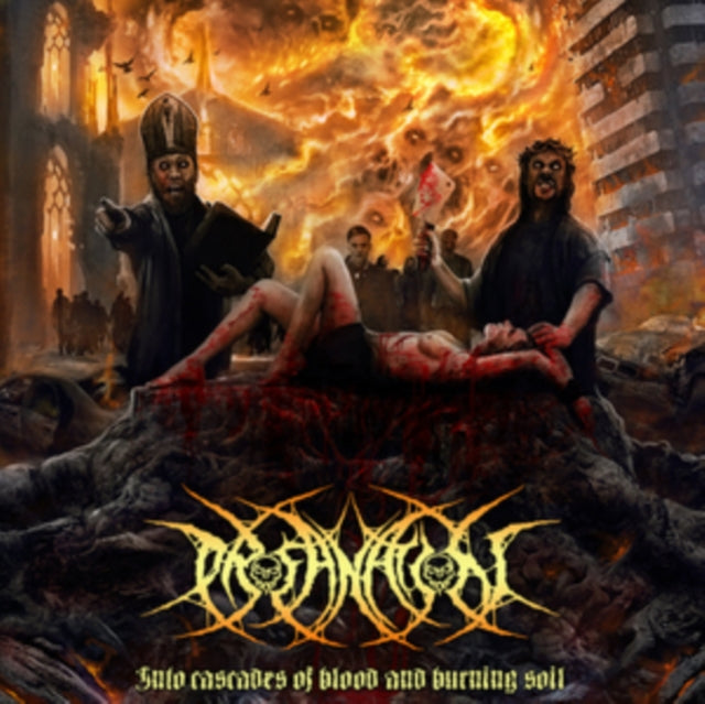 Profanation - Into Cascades Of Blood & Burning Soil - CD