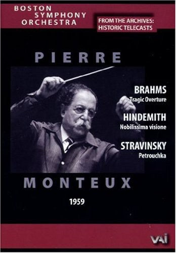 Brahms / Hindemith / Stravinsky / Monteux / Bso - Pierre Monteux Conducts - DVD