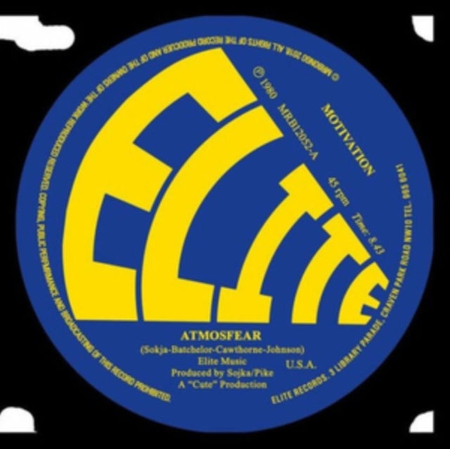 Atmosfear - Motivation/Extract - 12 Inch Vinyl