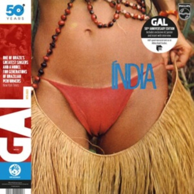 Gal Costa - India (50Th Anniversary Edition) - LP Vinyl
