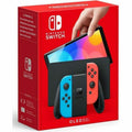 Nintendo Switch OLED Model w/Neon Red & Neon Blue Joy-Con Handheld Game Console