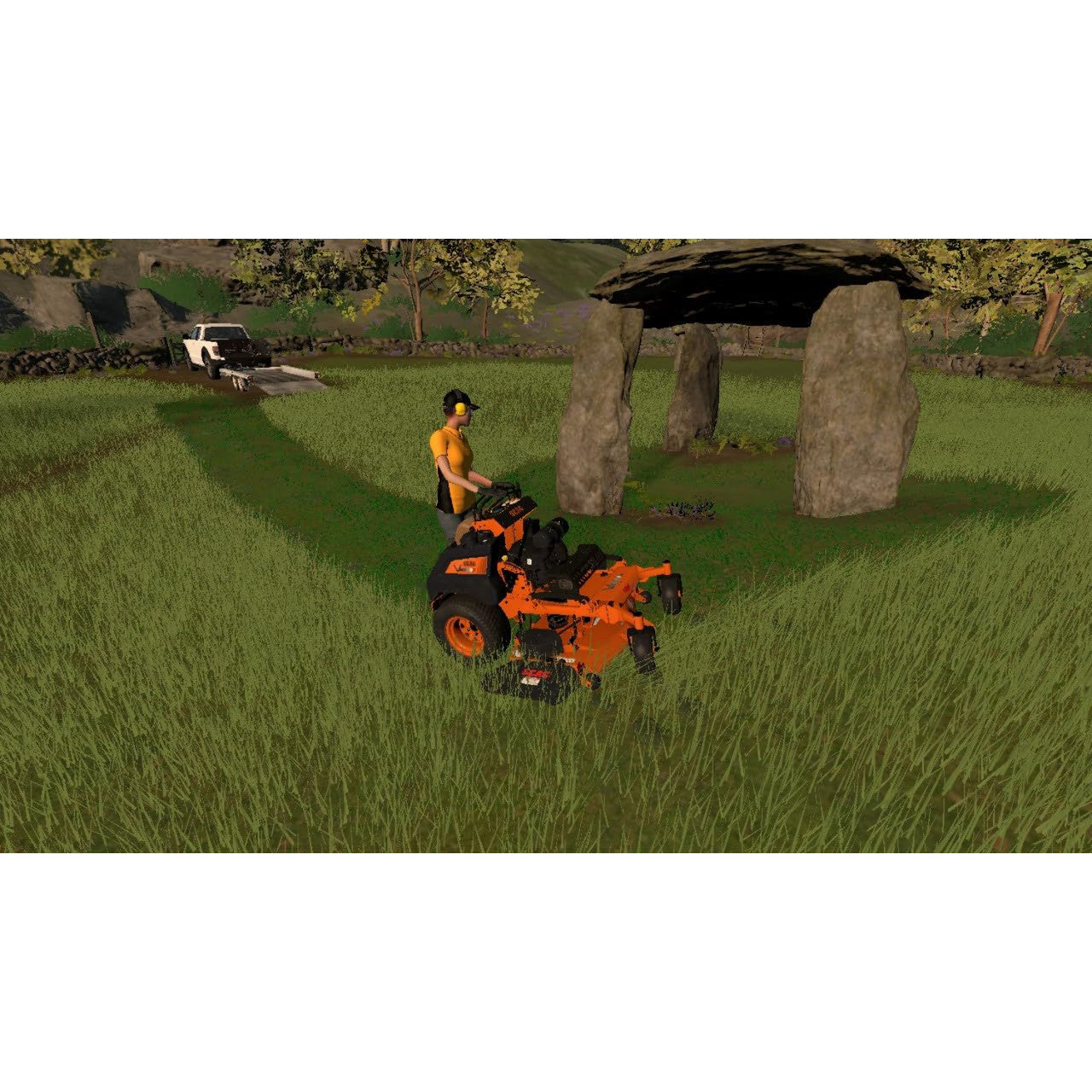 Astragon - Lawn Mowing Simulator: Landmark Edition - Switch