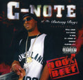 C-note - 100 Percent Beef - Music CD