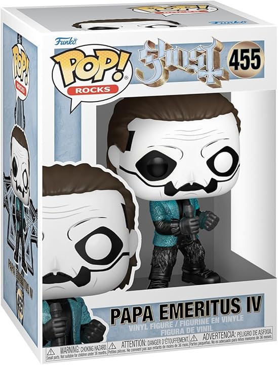 Ghost Papa Emeritus IV Glam Funko Pop! Rocks Figure (Glitter)