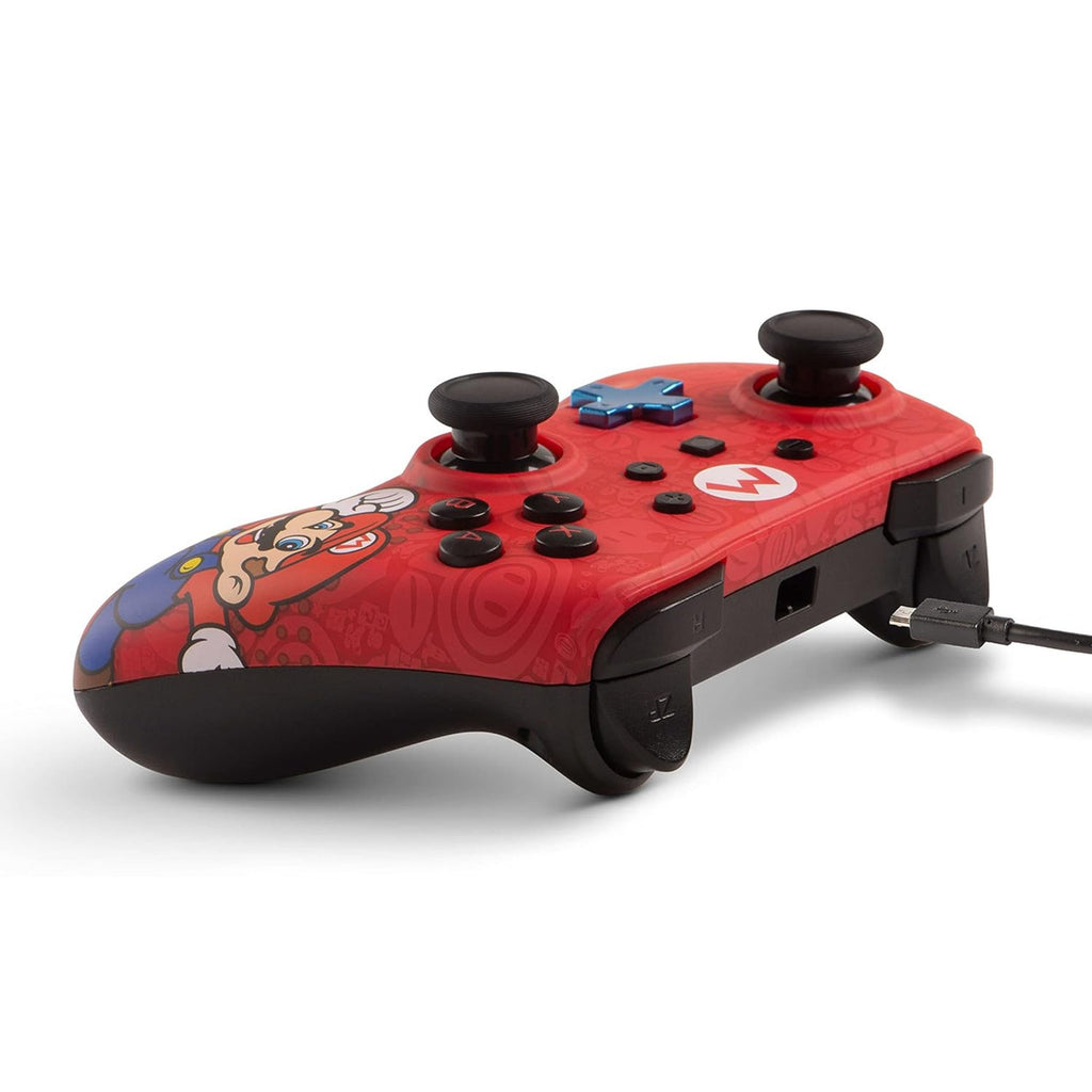 Switch Controller Wired: Mario Red - PowerA