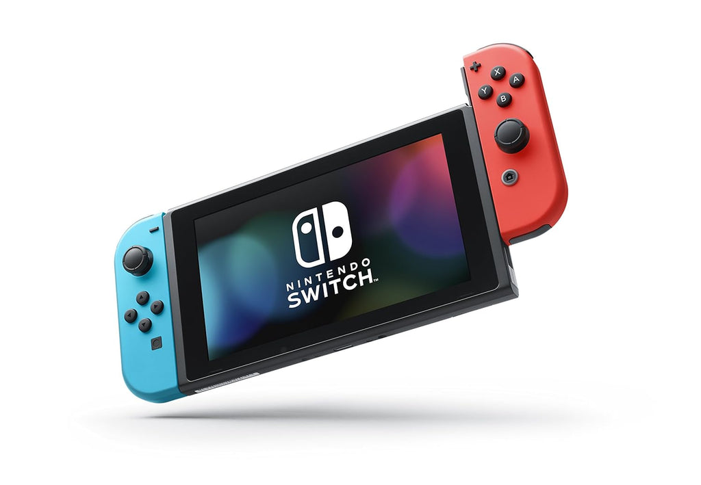 Nintendo Switch OLED Model w/Neon Red & Neon Blue Joy-Con Handheld Game Console