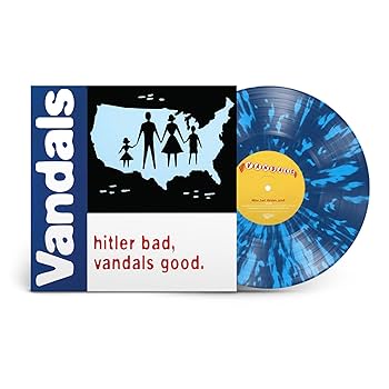 The Vandals - Hitler Bad, Vandals Good (25th Anniversary Edition) [White/Blue Splatter]