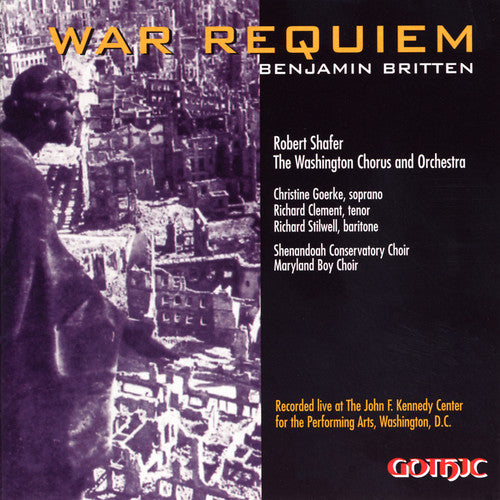 Britten / Washington Chorus / Shafer - War Requiem - Music CD