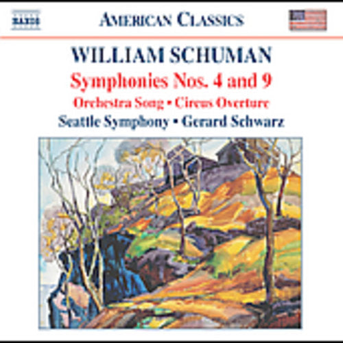 Schuman,w. / Schwarz / Seattle Symphony - Symphonies 4 & 9 - Music CD
