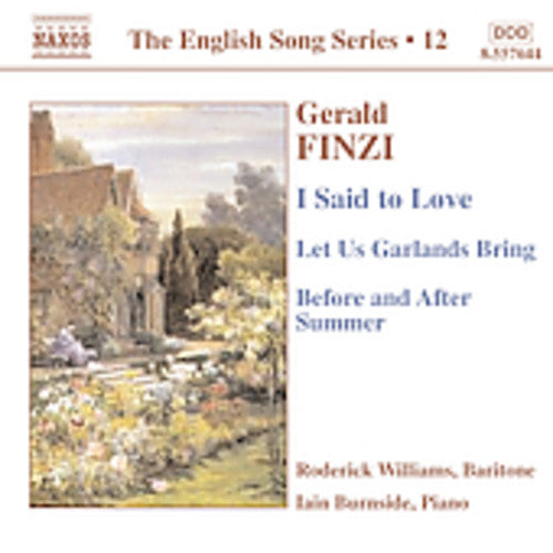 Finzi / Williams / Burnside - I Said To Love - Music CD