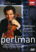 Beethoven / Brahms / Perlman / Bpo / Barenboim - Violin Concerto - DVD