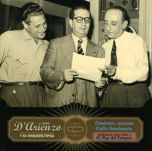 D'arienzo Juan - Cantemos Corazon - Music CD