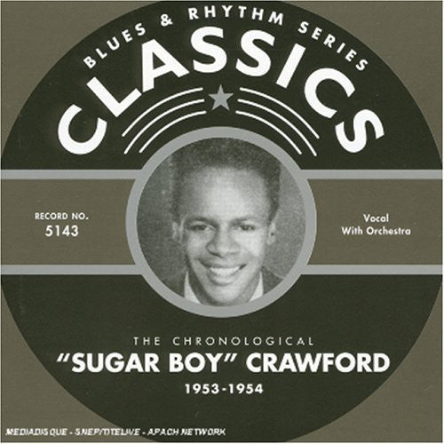 Crawford,james Sugarboy - 1953-1954 - Music CD