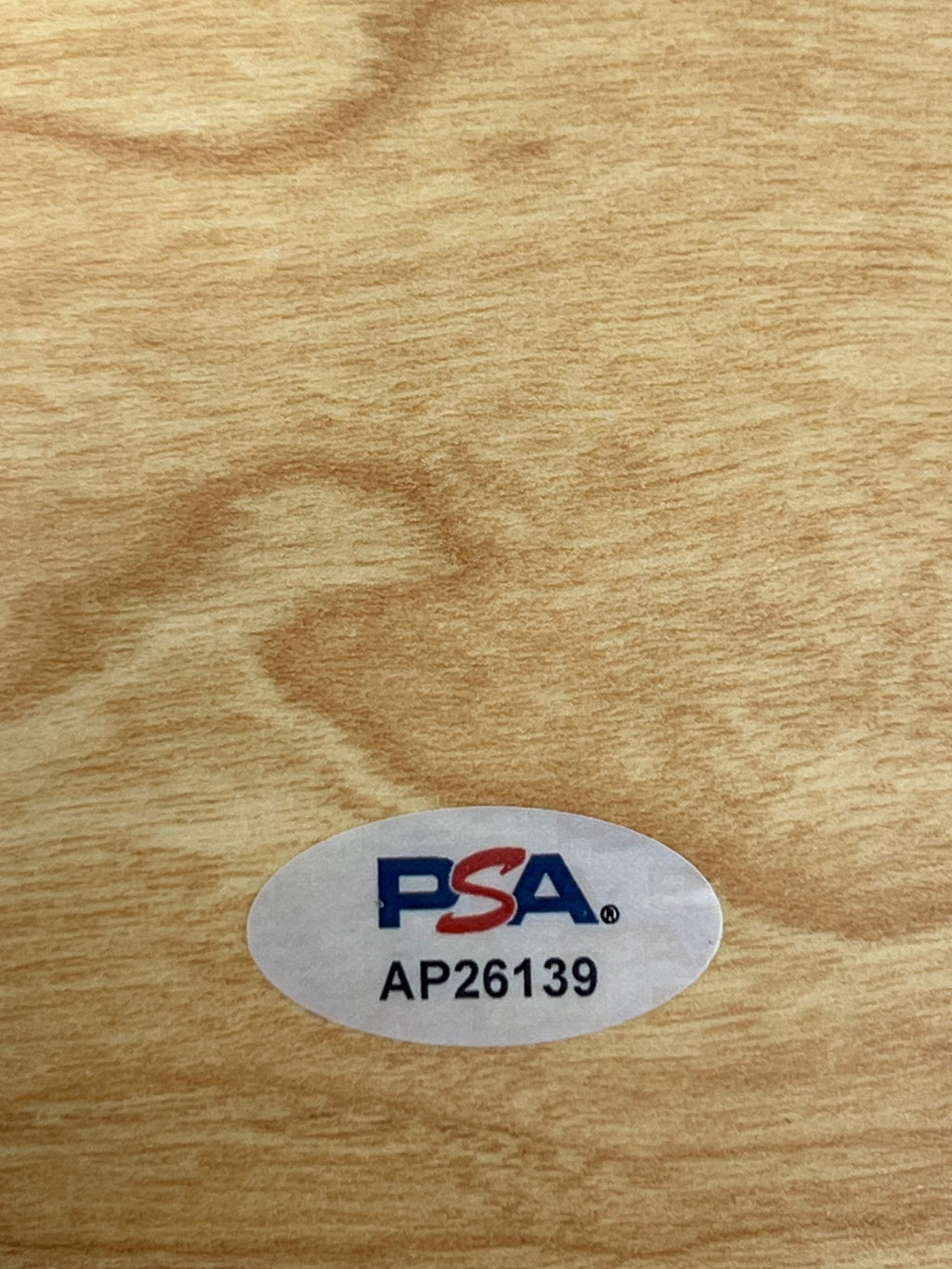 Chris Finch Signed Floorboard PSA Minnesota Timberwolves